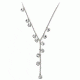 Swarovski Cube Comet Argent Light Necklace