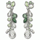 Swarovski Garland Long Pierced Earrings