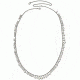 Swarovski Grapes Long White Necklace