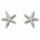 Swarovski Holly Starfish Pierced Earrings