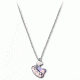 Swarovski Mini-Cat Vintage Rose Pendant