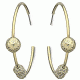 Swarovski Signature Hoop Earrings, gold-plated