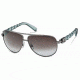 Swarovski SK0003 Sunglasses - Shiny Dark Ruthenium Frame Color