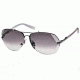 Swarovski Atomic Sunglasses SK0006 - Shiny Dark Ruthenium Frame Color, Gradient Smoke Lens Color