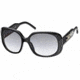 Swarovski Ava Sunglasses SK0008 - Shiny Black Frame Color