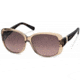 Swarovski April Sunglasses SK0012 - Shiny Light Brown Frame Color