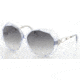 Swarovski Beautiful Sunglasses SK0022 - Crystal Frame Color, Gradient Smoke Lens Color