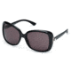 Swarovski SK0027 Sunglasses - Shiny Black Frame Color