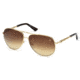 Swarovski SK0032 Sunglasses - Shiny Rose Gold Frame Color