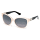 Swarovski SK0036 Sunglasses - Shiny Pink Frame Color, Gradient / Mirror Violet Lens Color