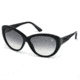 Swarovski SK0053 Sunglasses - Shiny Black Frame Color