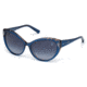 Swarovski SK0055 Sunglasses - Blue Frame Color