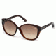 Swarovski SK0058 Sunglasses - Dark Havana Frame Color
