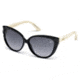 Swarovski SK0059 Sunglasses - Black/White Frame Color