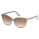 Swarovski SK0077 Sunglasses - Shiny Beige Frame Color