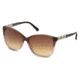 Swarovski SK0085 Sunglasses - Light Brown Frame Color