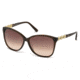 Swarovski SK0085 Sunglasses - Shiny Dark Brown Frame Color