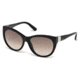 Swarovski SK0087 Sunglasses - Shiny Black Frame Color