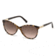 Swarovski SK0123-H Sunglasses - Dark Havana Frame Color