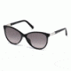 Swarovski SK0123-H Sunglasses - Shiny Black Frame Color
