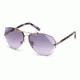 Swarovski SK0134 Sunglasses - Shiny Rose Gold Frame Color, Gradient Lens Color