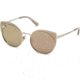Swarovski SK0173 Sunglasses - Shiny Rose Gold Frame Color, Brown Mirror Lens Color