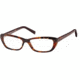 Swarovski SK5013 Eyeglass Frames - Dark Havana Frame Color
