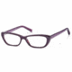 Swarovski SK5013 Eyeglass Frames - Shiny Violet Frame Color