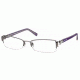 Swarovski SK5022 Eyeglass Frames - Shiny Dark Ruthenium Frame Color