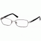 Swarovski SK5027 Eyeglass Frames - Shiny Dark Ruthenium Frame Color