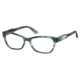 Swarovski SK5033 Eyeglass Frames - Light Green Frame Color