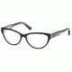 Swarovski SK5034 Eyeglass Frames - Black/Crystal Frame Color