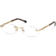 Swarovski SK5042 Eyeglass Frames - Shiny Rose Gold Frame Color