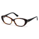 Swarovski SK5083 Eyeglass Frames - Dark Havana Frame Color