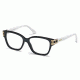 Swarovski SK5090 Eyeglass Frames - Shiny Black Frame Color, Gradient Smoke Lens Color