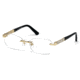 Swarovski SK5094 Eyeglass Frames - Shiny Rose Gold Frame Color