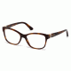Swarovski SK5115 Eyeglass Frames - Dark Havana Frame Color