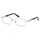 Swarovski SK5126 Eyeglass Frames - Shiny Palladium Frame Color