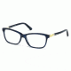 Swarovski SK5158 Eyeglass Frames - Shiny Blue Frame Color
