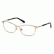 Swarovski SK5187 Eyeglass Frames - Matte Rose Gold Frame Color