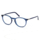 Swarovski SK5217 Eyeglass Frames - Shiny Blue Frame Color