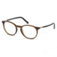 Swarovski SK5217 Eyeglass Frames - Shiny Dark Brown Frame Color