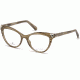 Swarovski SK5268 Eyeglass Frames - Light Brown Frame Color