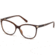 Swarovski SK5283-F Bifocal Prescription Eyeglasses - Dark Havana Frame, Dark Havana Lenses, 54 mm Lens Diameter SK5283-F54052