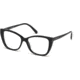 Swarovski SK5290 Eyeglass Frames - Shiny Black Frame Color, Shiny Black Lens Color