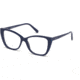 Swarovski SK5290 Eyeglass Frames - Shiny Blue Frame Color, Shiny Blue Lens Color