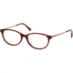 Swarovski SK5294-D Eyeglass Frames - Shiny Bordeaux Frame, Shiny Bordeaux Lenses, 53 mm Lens Diameter SK5294-D53069