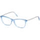 Swarovski SK5314 Eyeglass Frames - Light Blue Frame Color