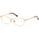 Swarovski SK5318 Eyeglass Frames - Gold Frame Color, Gold Lens Color