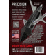 SWAT Broadheads SWAT X-MAGCPX Crossbow Broadheads, Stainless/Black, XMAGCPX7075T6420